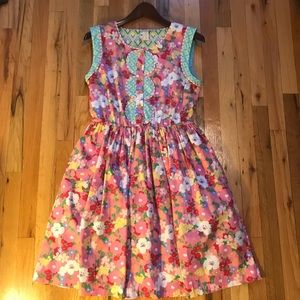 matilda jane floral women’s dress size M